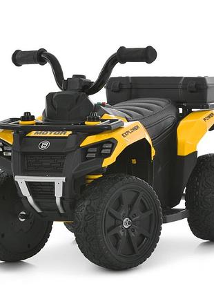 Детский электроквадроцикл m 6286eblr-6 до 30 кг