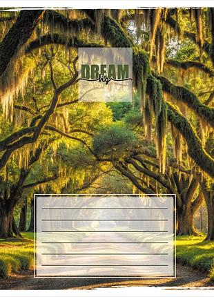 Зошит загальний "пейзажі" 060-482701l-2 в лінію, 60 аркушів