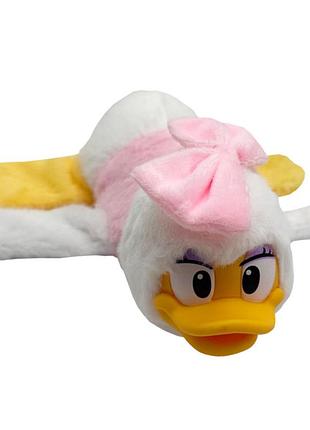 Детская мягкая игрушка-браслет "дейзи дак" sht-daisy 19 см