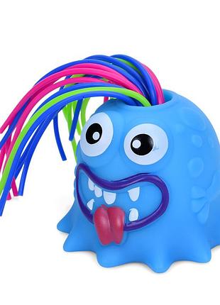 Детская игрушка-антистресс "монстрик" fg231109065q(blue) звук и свет, 5 см