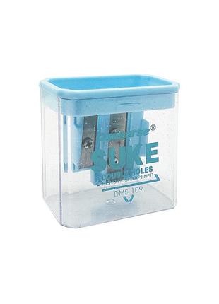 Точилка двойная daimarse dms-109(blue) голубой, 4,8х5х3 см