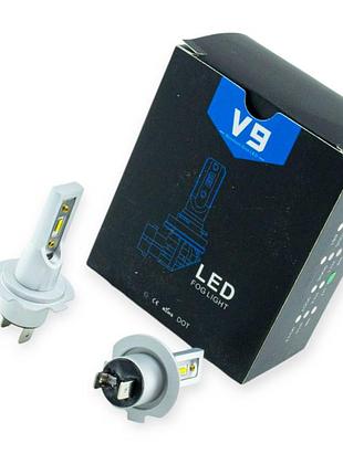 Автолампа led h7 12v-24v v9 5500k 60w 360° megalight