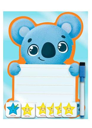 Магнитная доска коала с маркером (укр.) vt3601-23