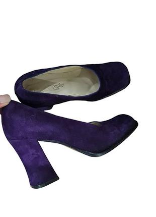 Стильні замшева туфлі з вінтажними вайбом