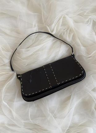 Вінтажна шкіряна сумка