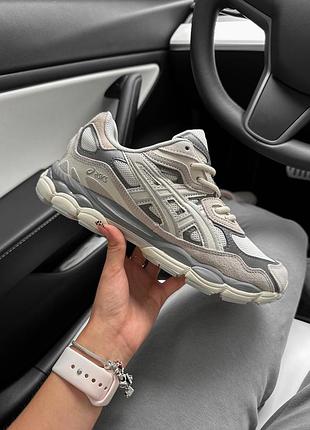Asics gel-nyc beige gray