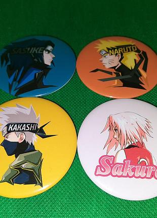 Кругла відкривачка набір set наруто аніме naruto