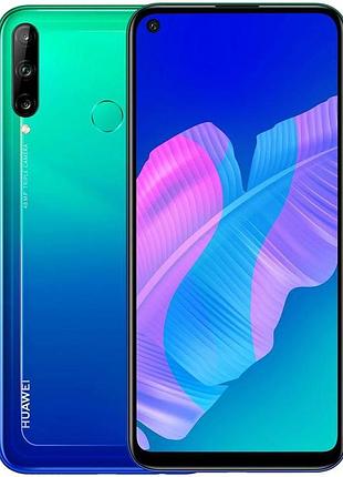 Huawei p40 lite e 64 gb aurora blue б\у