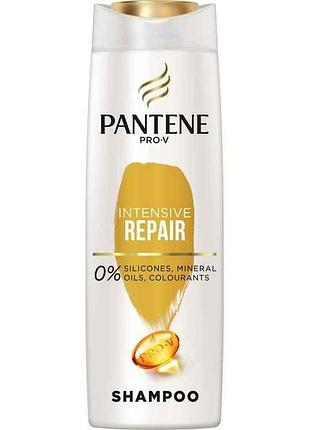 Шампунь 400мл для волосся інтенсивне відновлення тм pantene