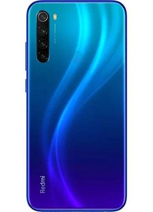 Смартфон xiaomi redmi note 8 3/32gb blue 2 sim 6.3" snapdragon 665 4к 4000 mah 3