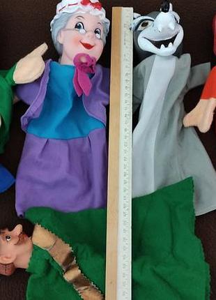 Червона шапочка ляльковий театр м'яка іграшка на руку красная шапочка кукольный теат мягкая игрушка на руку