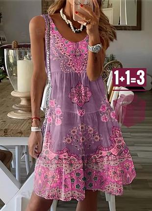🥰 сукня в квітковий принт shein l