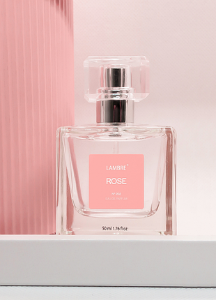 🩷 lambre rose - женский цветочный аромат | нежный, оптимистичный, с нотами персика и жасмина