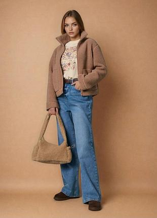 Новые суперовые куртки шерпа sinsay p.m, l, xl
