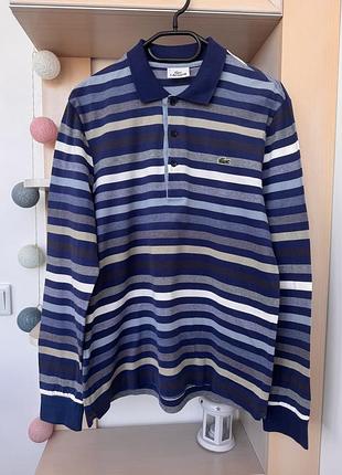 Лонгслів поло lacoste, 100% котон