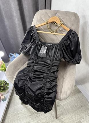Маленька чорна сукня з драпіровкою з біркою💥