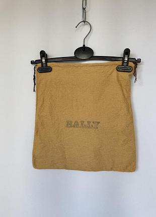 Bally пыльник 34х34 чехол для обуви для сумки коричневый рыжий