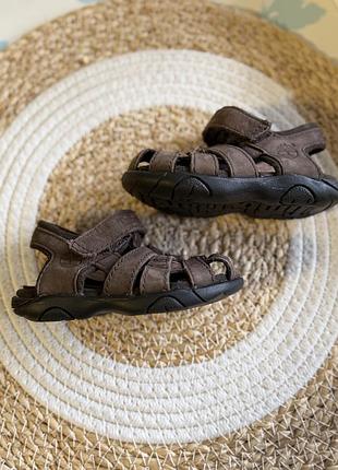 Шкіряні сандалі 21р