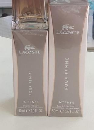 Lacoste pour femme intense парфумована вода 30мл