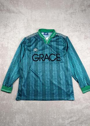 Винтажная футбольная кофта джерси umbro #10