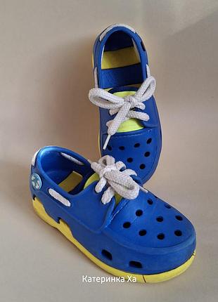 Топсайдеры кроксы vitaliya 25-25.5