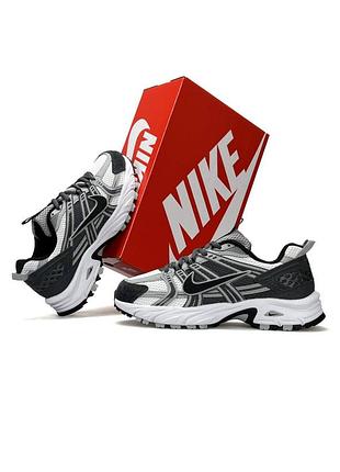 Чоловічі кросівки nike v2k run grey black white