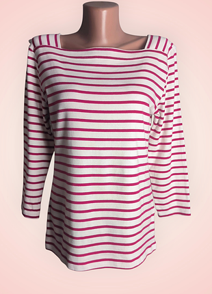 Лонгслів nutmeg бандо у смужку розмір l