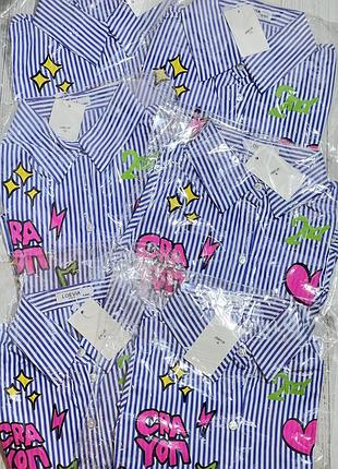 Якісна сорочка loevia для дівчинки 4