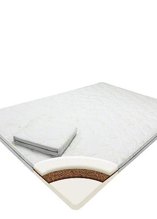 Матрас топпер ортопедический golden roll 120х190 см белый (32559238) 180х200
