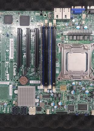 Supermicro x9sri-f | e5-1650v2 (6/12 ядер, 3.5ghz) | 32gb samsung ecc