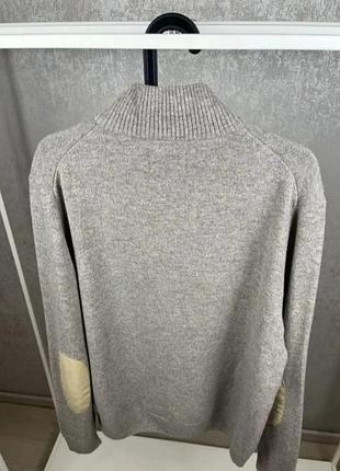 Шерстяной свитер 1/3 zip barbour 2