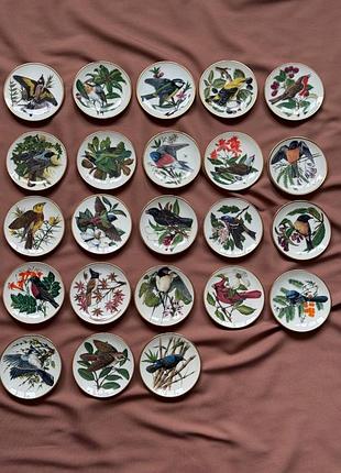 Міні-тарілка колекційна franklin porcelain “songbirds of the world”, 1981