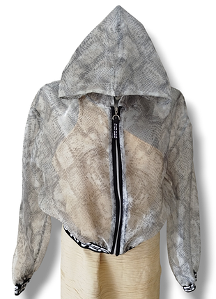 Стильний прозорий бомбер. кофта прозора літня сорочка літня