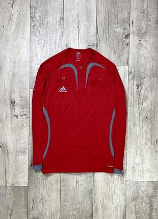 Adidas formotion кофта лонгслив l размер судейская футбольная красная