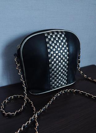 Винтажная вечерняя сумка кросс - боди berkertex - классика в стиле chanel