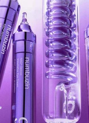 Numbuzin no. 9 nad+ retinol volumetox eye cream  антивіковий крем для шкіри навколо очей