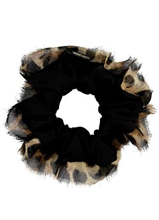 Резиночка скранч для волос из искусственного шелка средняя honeymoon_m