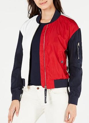 Куртка-бомбер на весну “tommy hilfiger”