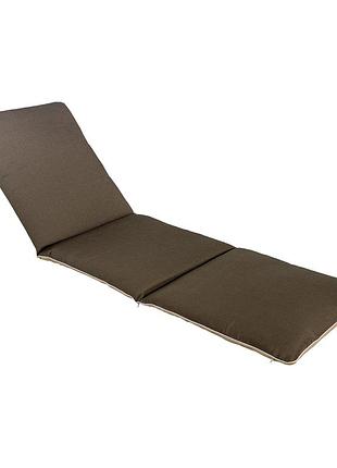 Матрац для шезлонга ost-fran trio тексілк сіро-бежевеплетіння 709/501, 189x58x5 см