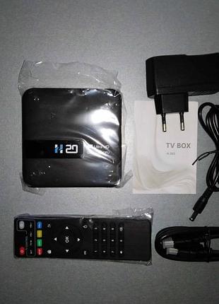Смарт-тв приставка - tv-box. android. 1080p. h265.
