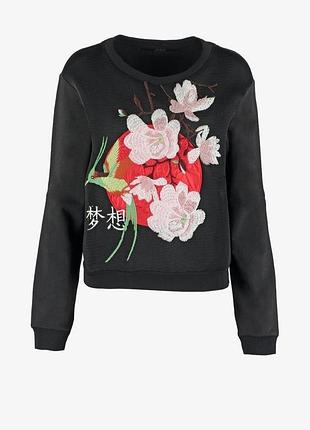 Жіночий чорний світшот guess xs-s