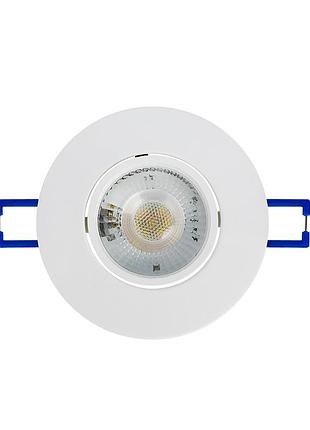 Светильник врезной поворотный "nora pro-5" 5w 3000k, 4500k, 6000k белый