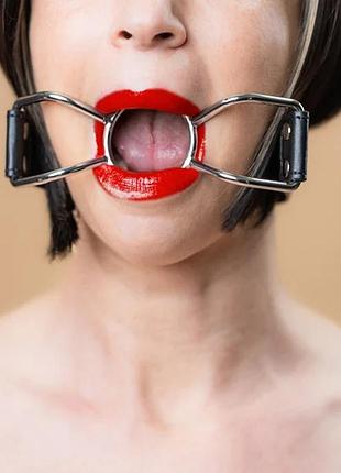 Кляп кольцо - расширитель для рта 45