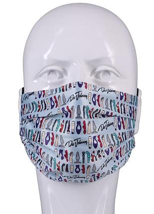 Двусторонняя маска doc johnson dj reversible and adjustable face mask 2