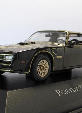 Pontiac firebird trans am w72 1977, american cars. 1:43 бокс american cars #5