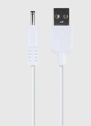Usb-кабель для зарядки svakom 3.5mm charge cable white