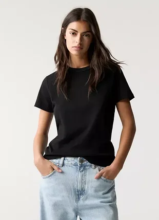 Чудова бавовняна футболка pull&bear