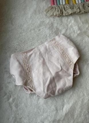 Классные блумеры pretty originalnals, нежно розовые блумеры, трусики на памперс