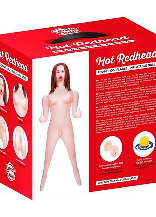 Надувна лялька candy dolls hot redhead 2
