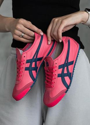 Onitsuka tiger mexico pink blue